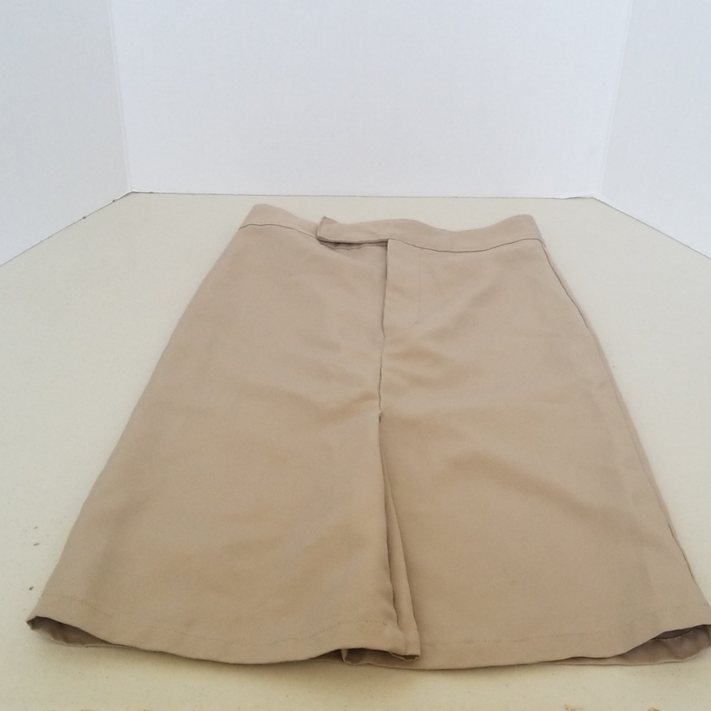 Modest French Toast khaki school skirt